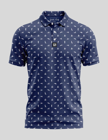 Sex Ed Polo Golf Polo Greater Half S Dark Blue